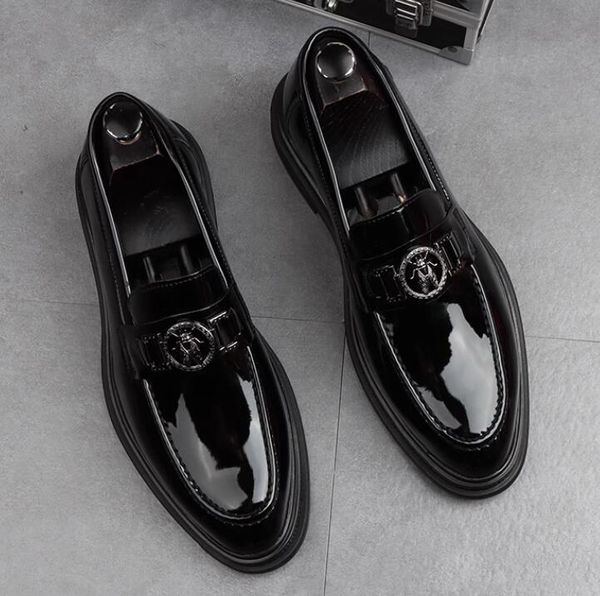 2023 luxury brand mens oxfords dress shoes formal wear casual genuine leather office walk footwear size:eu39-44, Black
2023 luxury brand mens oxfords dress shoes formal wear casual genuine leather office walk footwear size:eu39-44, Black