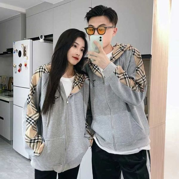 spring autumn sweatshirt designer hoodie cardigan hooded sweater men women letters embroidery zipper jacket long-sleeved coat, Black
spring autumn sweatshirt designer hoodie cardigan hooded sweater men women letters embroidery zipper jacket long-sleeved coat, Black