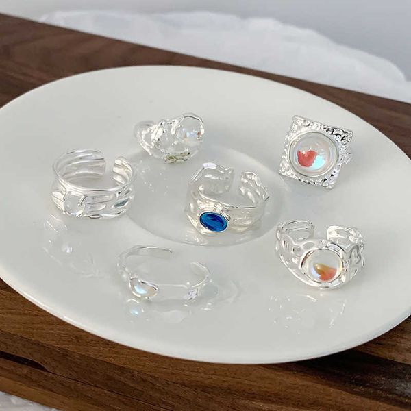 moonlight stone ring for female minors in a cool and luxury design with an open 925 sterling silver ring
moonlight stone ring for female minors in a cool and luxury design with an open 925 sterling silver ring