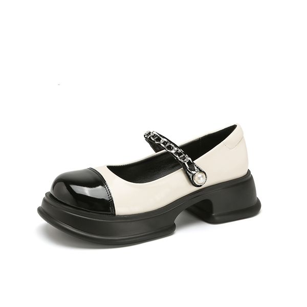 dress shoes 2023 spring women's single shoes casual mary jane leather fashion shallow mouth design loafers 230823, Black
dress shoes 2023 spring women's single shoes casual mary jane leather fashion shallow mouth design loafers 230823, Black