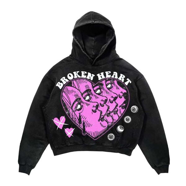 men's hoodies sweatshirts oversized broken heart print streetwear hoodie vintage women sweatshirt goth harajuku jacket hoodies women y2, Black
men's hoodies sweatshirts oversized broken heart print streetwear hoodie vintage women sweatshirt goth harajuku jacket hoodies women y2, Black