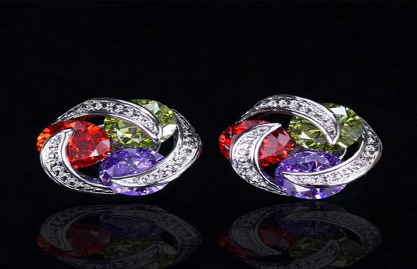 fashion rainbow cz diamond stud earrings 925 sterling silver color crystal women earring5396659, Golden;silver
fashion rainbow cz diamond stud earrings 925 sterling silver color crystal women earring5396659, Golden;silver