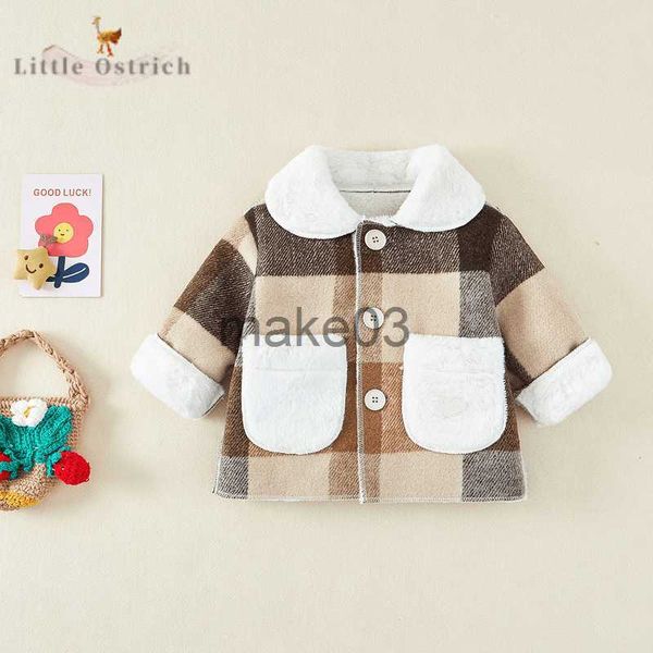 down coat newborn baby girl boy fleece plaid jacket infant toddler child coat autumn winter single breasted outwear baby clothes 9m2y j23082, Blue;gray
down coat newborn baby girl boy fleece plaid jacket infant toddler child coat autumn winter single breasted outwear baby clothes 9m2y j23082, Blue;gray