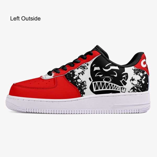 customized shoes men's fashionable casual shoes diy women's shoes white sole, red toe, and black head 55197
customized shoes men's fashionable casual shoes diy women's shoes white sole, red toe, and black head 55197