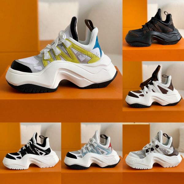 designer archlight 2.0 platform sneakers casual shoes for men women fashion calf genuine leather and technical mesh thick sole run sports tr, Black
designer archlight 2.0 platform sneakers casual shoes for men women fashion calf genuine leather and technical mesh thick sole run sports tr, Black