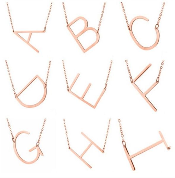 26 letters gold silver plated necklaces friends family alphabet pendant clavicle chain jewelry gift for women men6569975
26 letters gold silver plated necklaces friends family alphabet pendant clavicle chain jewelry gift for women men6569975