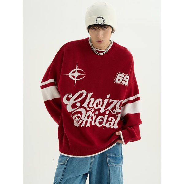 men's sweaters y2k american embroidery high street sweater for men and women autumn and winter ins loose casual pullover sweater oversi, White;black
men's sweaters y2k american embroidery high street sweater for men and women autumn and winter ins loose casual pullover sweater oversi, White;black
