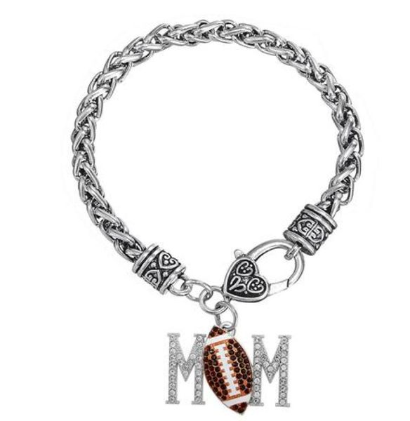 10pcslot fitness colorful crystal with football zinc alloy lobster clasp thick link chain jewelry bangle5298255, Golden;silver
10pcslot fitness colorful crystal with football zinc alloy lobster clasp thick link chain jewelry bangle5298255, Golden;silver
