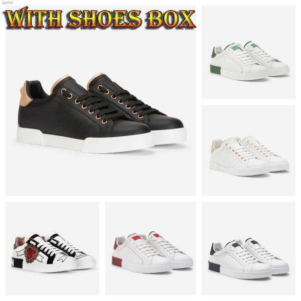 with box designer portofino sneakers luxury leather calfskin shoes nappa comfort outdoor trainers mens black white casual walking bike h1 dg
with box designer portofino sneakers luxury leather calfskin shoes nappa comfort outdoor trainers mens black white casual walking bike h1 dg