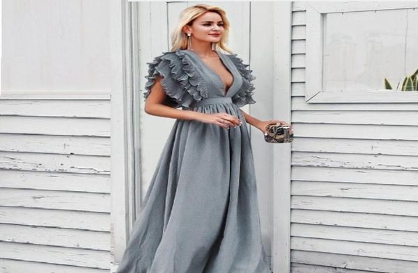 celebrity dresses elegant deep v neck women long dresses ruffles high waist solid dresses evening party female vestidos dk9086964312, White;black
celebrity dresses elegant deep v neck women long dresses ruffles high waist solid dresses evening party female vestidos dk9086964312, White;black