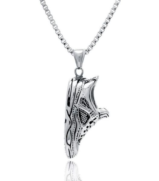 stainless steel men039s sneakers pendant necklace hip hop sports shoes necklaces jewelry with box chain for him gift8644136, Silver
stainless steel men039s sneakers pendant necklace hip hop sports shoes necklaces jewelry with box chain for him gift8644136, Silver