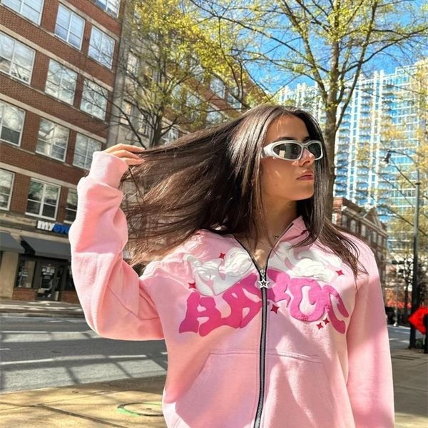 men s hoodies sweatshirts y2k 2023 european and american street plus size loose pink printed pattern zipper hoodie hip hop fashion friends p, Black
men s hoodies sweatshirts y2k 2023 european and american street plus size loose pink printed pattern zipper hoodie hip hop fashion friends p, Black