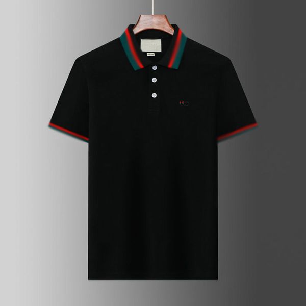 designer polo neck mens polos gg shirt men striped short sleeved hemd fashion letter high street embroidered pattern tshirt pure cotton casu, White;black
designer polo neck mens polos gg shirt men striped short sleeved hemd fashion letter high street embroidered pattern tshirt pure cotton casu, White;black
