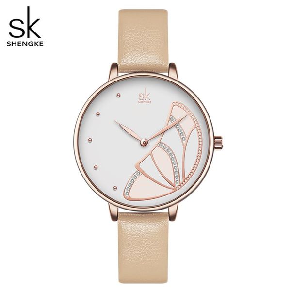 shengke new women luxury brand watch simple quartz lady waterproof wristwatch female fashion casual watches clock reloj mujer335q, Slivery;brown
shengke new women luxury brand watch simple quartz lady waterproof wristwatch female fashion casual watches clock reloj mujer335q, Slivery;brown
