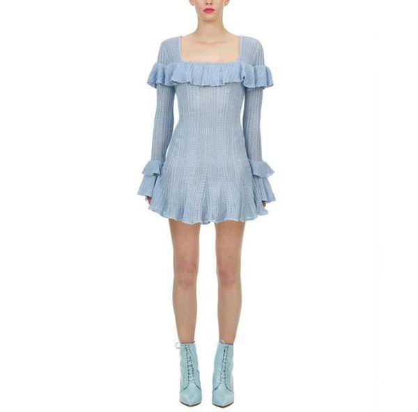 casual dresses selfportrait dress designers 2021 autumn elegant ruffles flare sleeve blue knitted sweater woman4660502, Black;gray
casual dresses selfportrait dress designers 2021 autumn elegant ruffles flare sleeve blue knitted sweater woman4660502, Black;gray