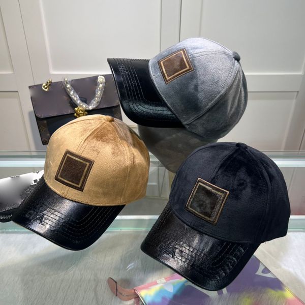 couple velvet material designer ball cap women's autumn and winter hat vacation sports letter embroidery adjustable size 3 colors casqu, Blue;gray
couple velvet material designer ball cap women's autumn and winter hat vacation sports letter embroidery adjustable size 3 colors casqu, Blue;gray