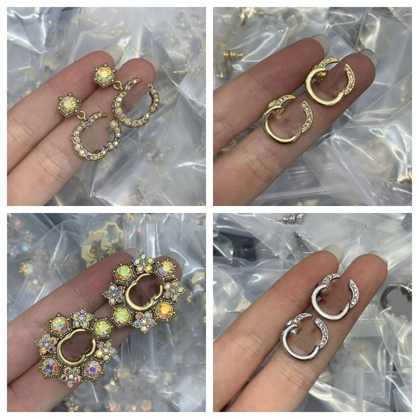 designer stud earings fashion gold earring womens hoop earrings diamonds jewelry luxurys 925 silver pearl earing studs bijoux de luxe g earr, Golden;silver
designer stud earings fashion gold earring womens hoop earrings diamonds jewelry luxurys 925 silver pearl earing studs bijoux de luxe g earr, Golden;silver