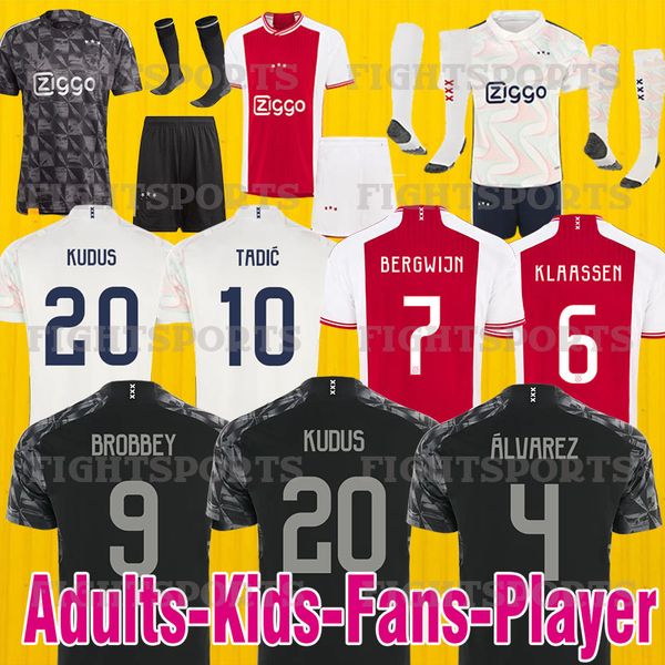 23 24 soccer jerseys tadic brobbey berghuis black marley kit klaassen bergwijn cruyff 2023 2024 ajaxs home away football shirt men kids kit, Black;yellow
23 24 soccer jerseys tadic brobbey berghuis black marley kit klaassen bergwijn cruyff 2023 2024 ajaxs home away football shirt men kids kit, Black;yellow