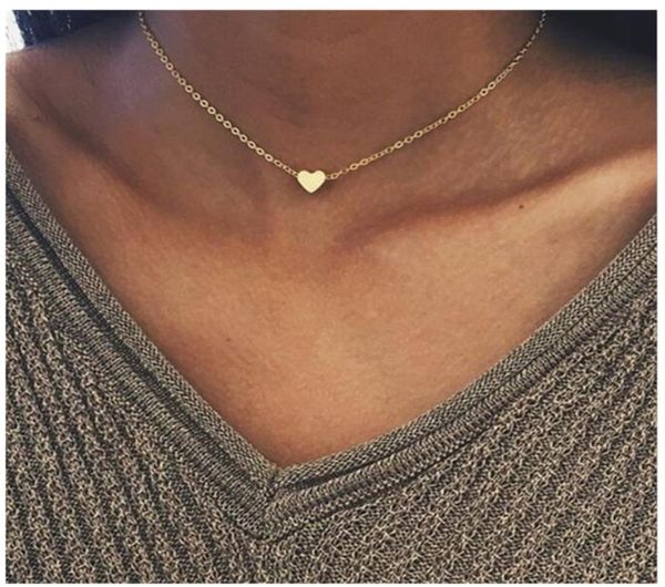 new gold silver plated small heart necklaces bijoux for women collars fashion jewelry collarbone pendant necklace6178171
new gold silver plated small heart necklaces bijoux for women collars fashion jewelry collarbone pendant necklace6178171