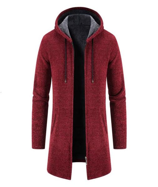 men s sweaters long cardigan winter windproof warm hoodies sleeve zipper jackets comfortable coats 2303025602588, White;black
men s sweaters long cardigan winter windproof warm hoodies sleeve zipper jackets comfortable coats 2303025602588, White;black
