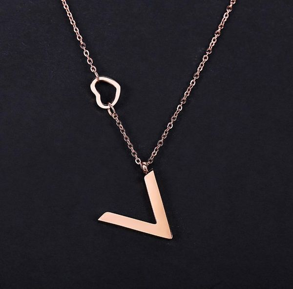 new arrival famous brands alphabet design ladies style bijoux femme letter v charms stainless steel necklace for women5781736, Silver
new arrival famous brands alphabet design ladies style bijoux femme letter v charms stainless steel necklace for women5781736, Silver