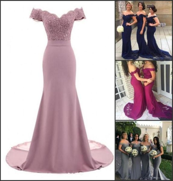 dusty rose pink bridesmaid dresses mermaid floral lace applique beaded v neck wedding guest evening dress off shoulder maid of hon3089868, White;pink
dusty rose pink bridesmaid dresses mermaid floral lace applique beaded v neck wedding guest evening dress off shoulder maid of hon3089868, White;pink