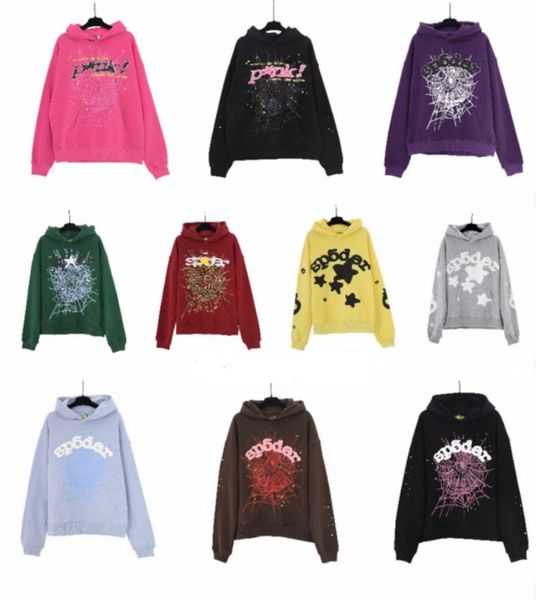 designer hoodie sp5der young thug 555555 hoodie men pants women foam print spider web graphic pink sweatshirts pullover hooedies set vavious, Black
designer hoodie sp5der young thug 555555 hoodie men pants women foam print spider web graphic pink sweatshirts pullover hooedies set vavious, Black