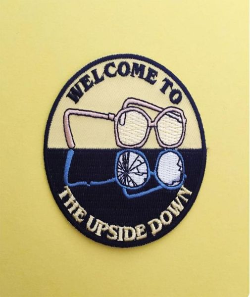 welcome to the upside down glasses embroidered iron on patch favorite badge diy applique clothing patch for backpack clothes emble1897521, Black
welcome to the upside down glasses embroidered iron on patch favorite badge diy applique clothing patch for backpack clothes emble1897521, Black