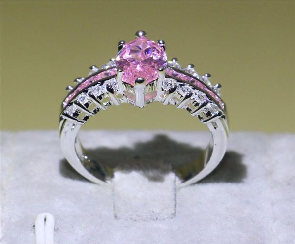 brand marquise cut pink sapphire jewelry white gold filled wedding engagement band ring for women bride exquisite gift size 5109990009, Slivery;golden
brand marquise cut pink sapphire jewelry white gold filled wedding engagement band ring for women bride exquisite gift size 5109990009, Slivery;golden