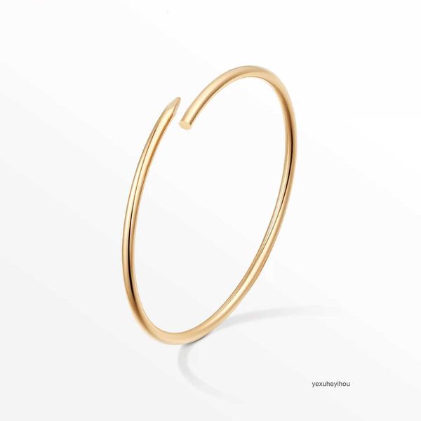 high edition small model slim nail bracelets bangles for women men aaa cubic zirconia 316l steel designer jewelry luxury designuz0f, Black
high edition small model slim nail bracelets bangles for women men aaa cubic zirconia 316l steel designer jewelry luxury designuz0f, Black