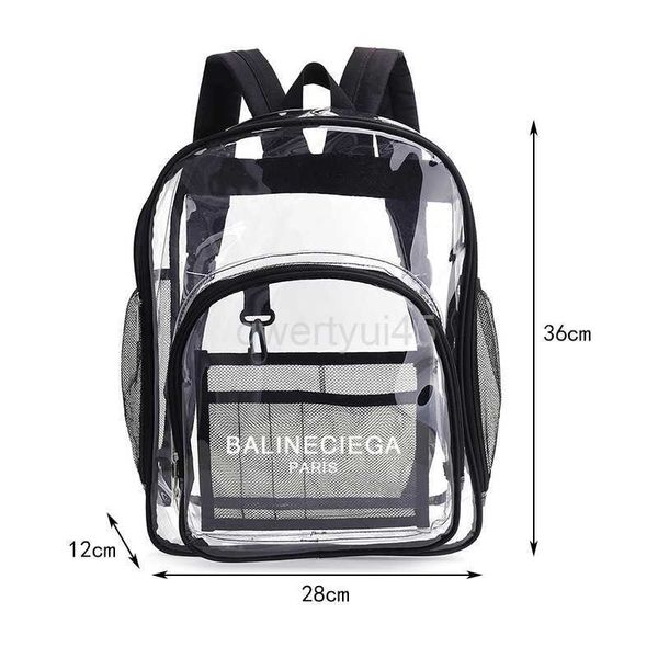 2023 sell backpack new transparent backpack printable waterproof bag creative travel clear backpack jelly bagsqwertyui45
2023 sell backpack new transparent backpack printable waterproof bag creative travel clear backpack jelly bagsqwertyui45