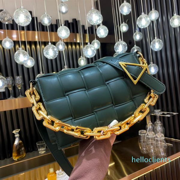 luxury women's shoulder weave leather flap bag for women brand designer handbags thick chain crossbody bags female179p
luxury women's shoulder weave leather flap bag for women brand designer handbags thick chain crossbody bags female179p