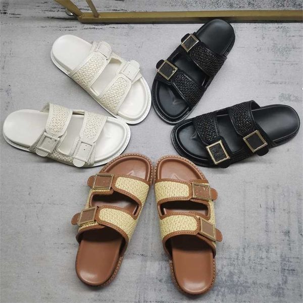 plus size f letter metal buckle slippers women feel sandals pp straw raffia men shoes raffia double-band slide slipper women sandal straw sl, Black
plus size f letter metal buckle slippers women feel sandals pp straw raffia men shoes raffia double-band slide slipper women sandal straw sl, Black