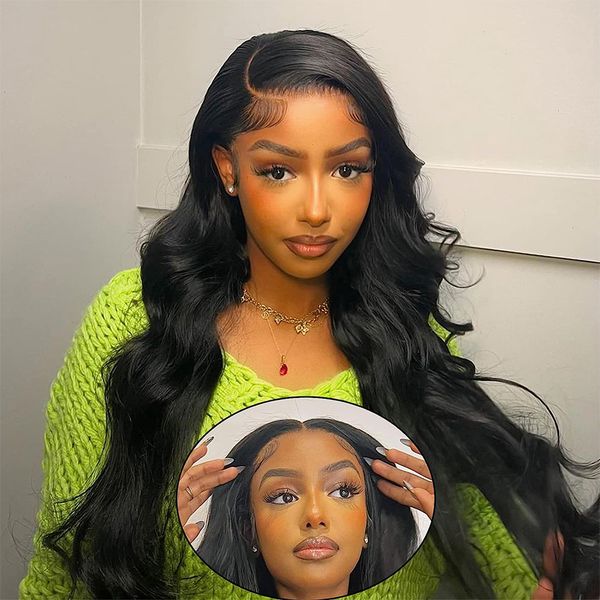body wave 6x4 glueless preplucked human wigs ready to go 5x5 transparent lace closure glueless wig human hair raw indian wavy, Black
body wave 6x4 glueless preplucked human wigs ready to go 5x5 transparent lace closure glueless wig human hair raw indian wavy, Black