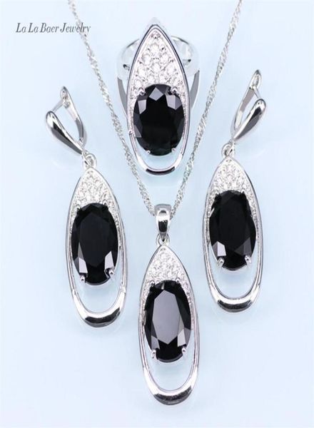 trendy big black stone white rhinestone huge round silver 925 jewelry sets for women drop earrings pendant necklace ring207e1503684
trendy big black stone white rhinestone huge round silver 925 jewelry sets for women drop earrings pendant necklace ring207e1503684