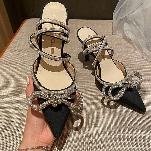 dress shoes women high heel sandals women pumps crystal bowknot ankle strap heels ladies prom shoes women female footwear 230822, Black
dress shoes women high heel sandals women pumps crystal bowknot ankle strap heels ladies prom shoes women female footwear 230822, Black