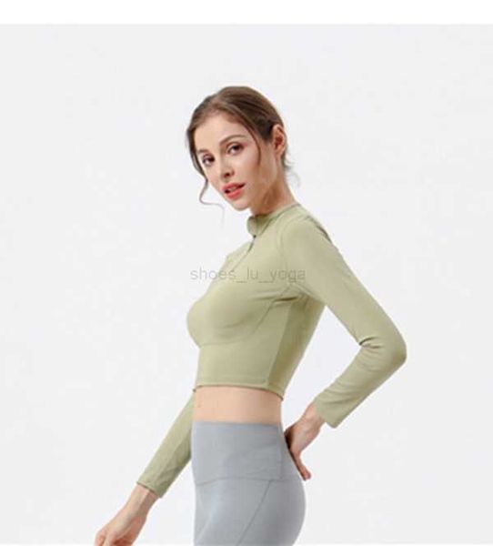 lu womens yoga shirt girls shrits running zipper long sleeve ladies casual outfits sportswear gym fitness wear shirt 3 colors
lu womens yoga shirt girls shrits running zipper long sleeve ladies casual outfits sportswear gym fitness wear shirt 3 colors