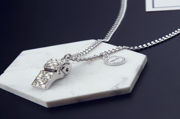 new trend korean diamond whistle pendant sweater chain whistle necklace female jewelry temperament fashion jewelry long necklace8422453, Silver
new trend korean diamond whistle pendant sweater chain whistle necklace female jewelry temperament fashion jewelry long necklace8422453, Silver