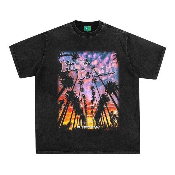 new short sleeve t-shirt loose printed half round neck summer q241 g5rn, White;black
new short sleeve t-shirt loose printed half round neck summer q241 g5rn, White;black