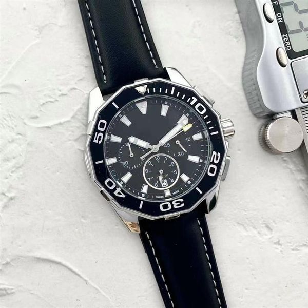 quartz movement mens watch all dial work chronograph satch leather strap luminous waterproof design analog wristwatch car raci257m, Slivery;brown
quartz movement mens watch all dial work chronograph satch leather strap luminous waterproof design analog wristwatch car raci257m, Slivery;brown