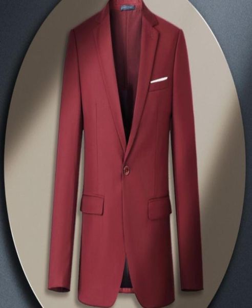 fashion casual burgundy men suits notched lapel one button prom suit wedding slim fit tuxedos back vent blazerjacketpants6678335, White;black
fashion casual burgundy men suits notched lapel one button prom suit wedding slim fit tuxedos back vent blazerjacketpants6678335, White;black