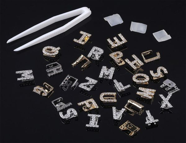 gold silver color iced out az custom letter grillz full diamond teeth letter grills bottom tooth cap hip hop dental mouth teeth b6366083, Black
gold silver color iced out az custom letter grillz full diamond teeth letter grills bottom tooth cap hip hop dental mouth teeth b6366083, Black