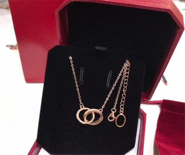 luxury fashion necklace designer jewelry party sterling silver double rings diamond pendant rose gold necklaces for women fancy dr6754984
luxury fashion necklace designer jewelry party sterling silver double rings diamond pendant rose gold necklaces for women fancy dr6754984