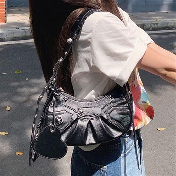 hourglass new womens locomotive underarm rivet tassel three in one tooth pleated single shoulder cross326u
hourglass new womens locomotive underarm rivet tassel three in one tooth pleated single shoulder cross326u