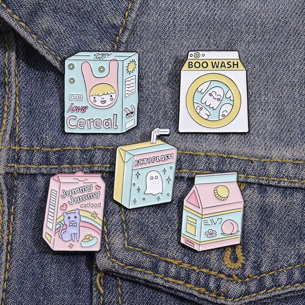 halloween milk ghost brooch cute anime movies games hard enamel pins collect cartoon brooch backpack hat bag collar lapel badges, Blue
halloween milk ghost brooch cute anime movies games hard enamel pins collect cartoon brooch backpack hat bag collar lapel badges, Blue