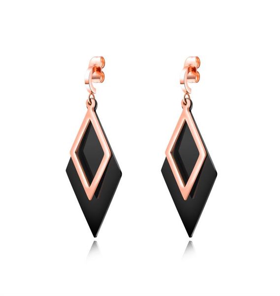 geometric diamond shaped drop earrings in stainless steel black rose gold stacking earrings5243738, Golden;silver
geometric diamond shaped drop earrings in stainless steel black rose gold stacking earrings5243738, Golden;silver