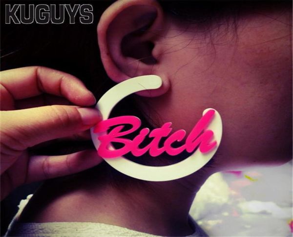 stud kuguys hyperbole round large earrings for women fashion oorbellen womans pendientes acrylic letter quotbitchquot earring 4497022, Golden;silver
stud kuguys hyperbole round large earrings for women fashion oorbellen womans pendientes acrylic letter quotbitchquot earring 4497022, Golden;silver