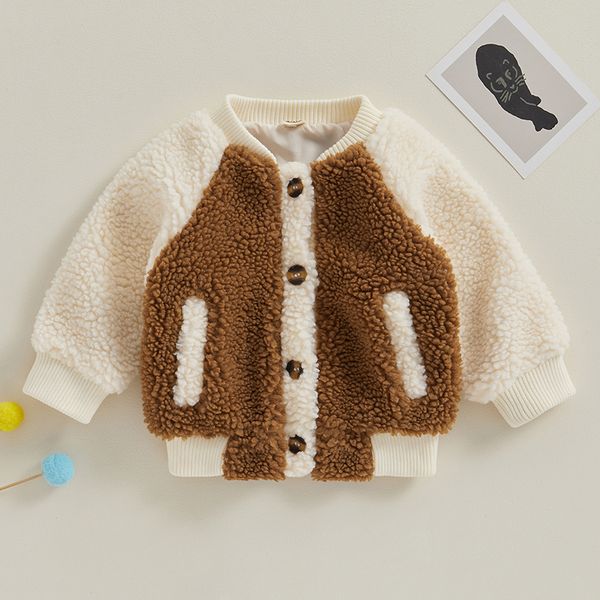 coat winter warm kids children coats fleece outwear contrast color long sleeve jacket button cardigan infant baby girls boys clothes 230822, Blue;gray
coat winter warm kids children coats fleece outwear contrast color long sleeve jacket button cardigan infant baby girls boys clothes 230822, Blue;gray
