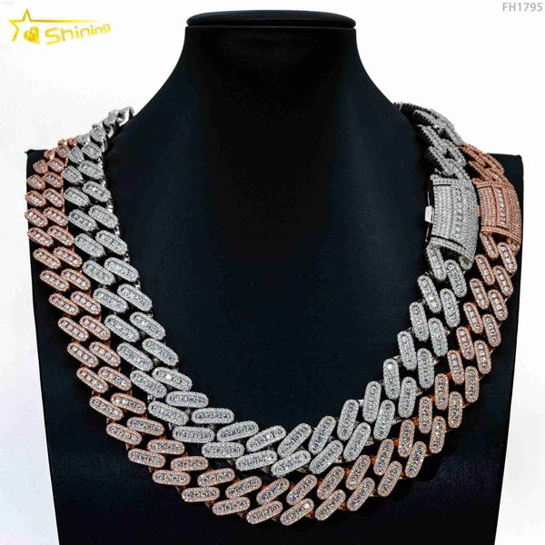 hip hop jewelry 12mm 13mm15mm vvs moissanite baguette diamond miami silver men necklace moissanite cuban link chain
hip hop jewelry 12mm 13mm15mm vvs moissanite baguette diamond miami silver men necklace moissanite cuban link chain