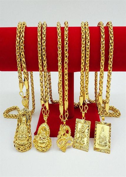chinese mens 18k gold plated necklace pendant 24 chain jewelry gift259o2062548, Silver
chinese mens 18k gold plated necklace pendant 24 chain jewelry gift259o2062548, Silver